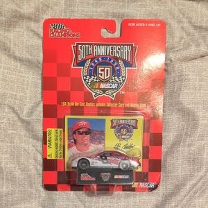 Nascar 50th Anniversary Die-Cast Car with Red Packaging